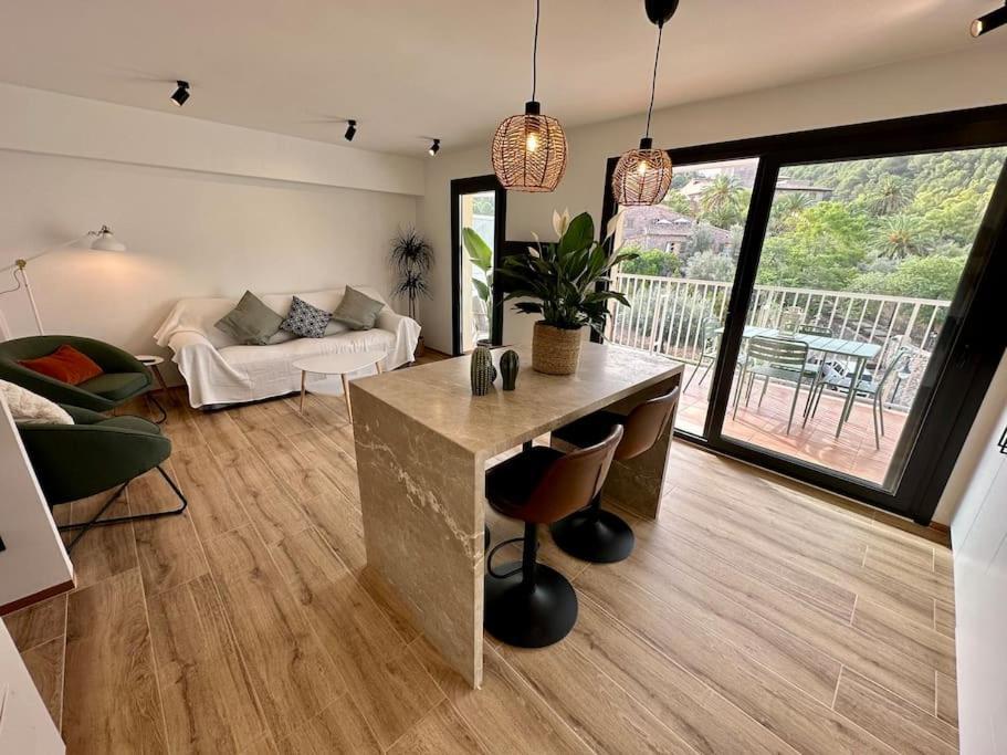 Moderno Y Acogedor Apartamento Con Terraza “ Llebeig” Sóller Exterior foto
